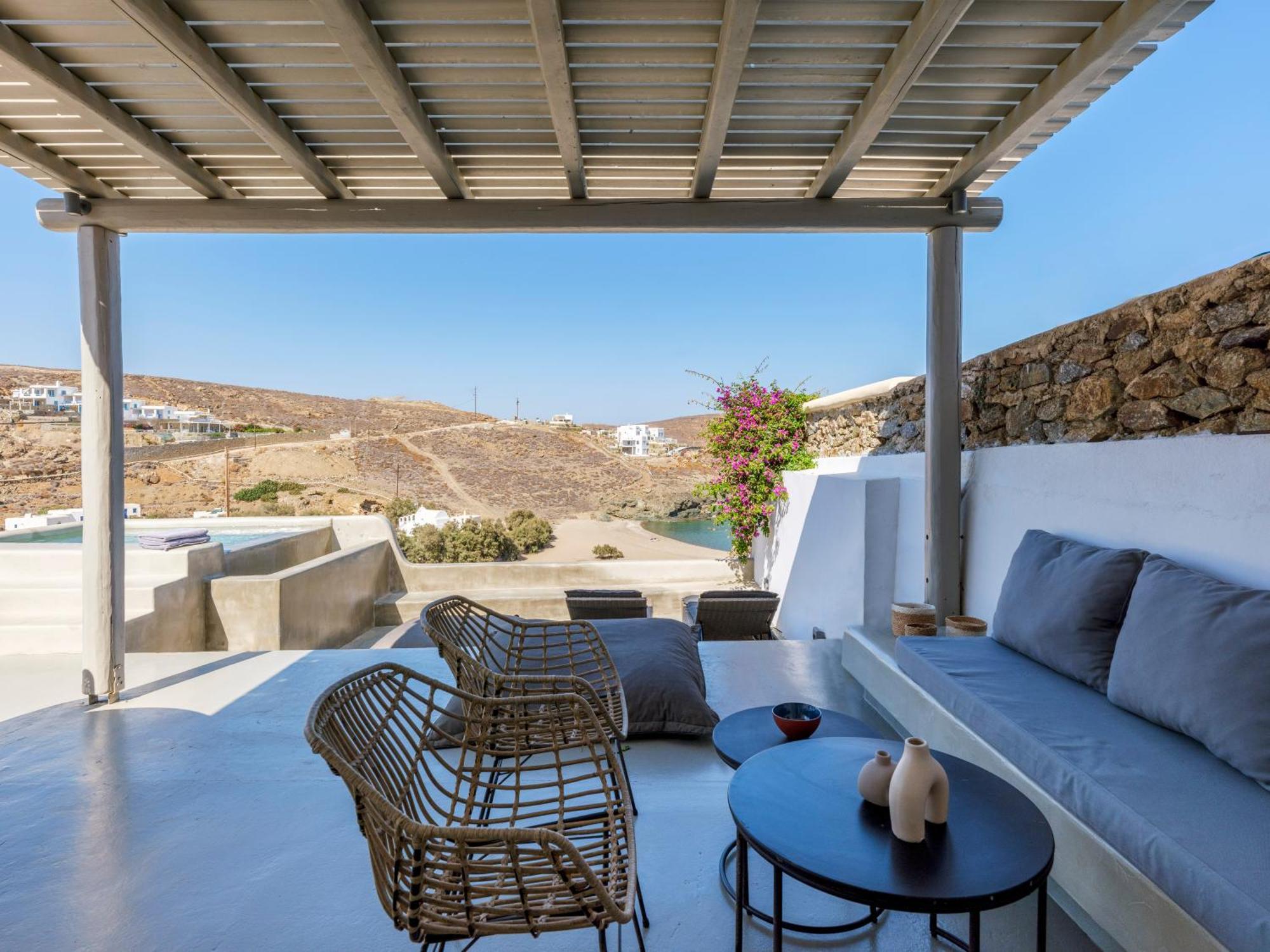 The Mykonist Merchia Beach Villas & Suites Esterno foto