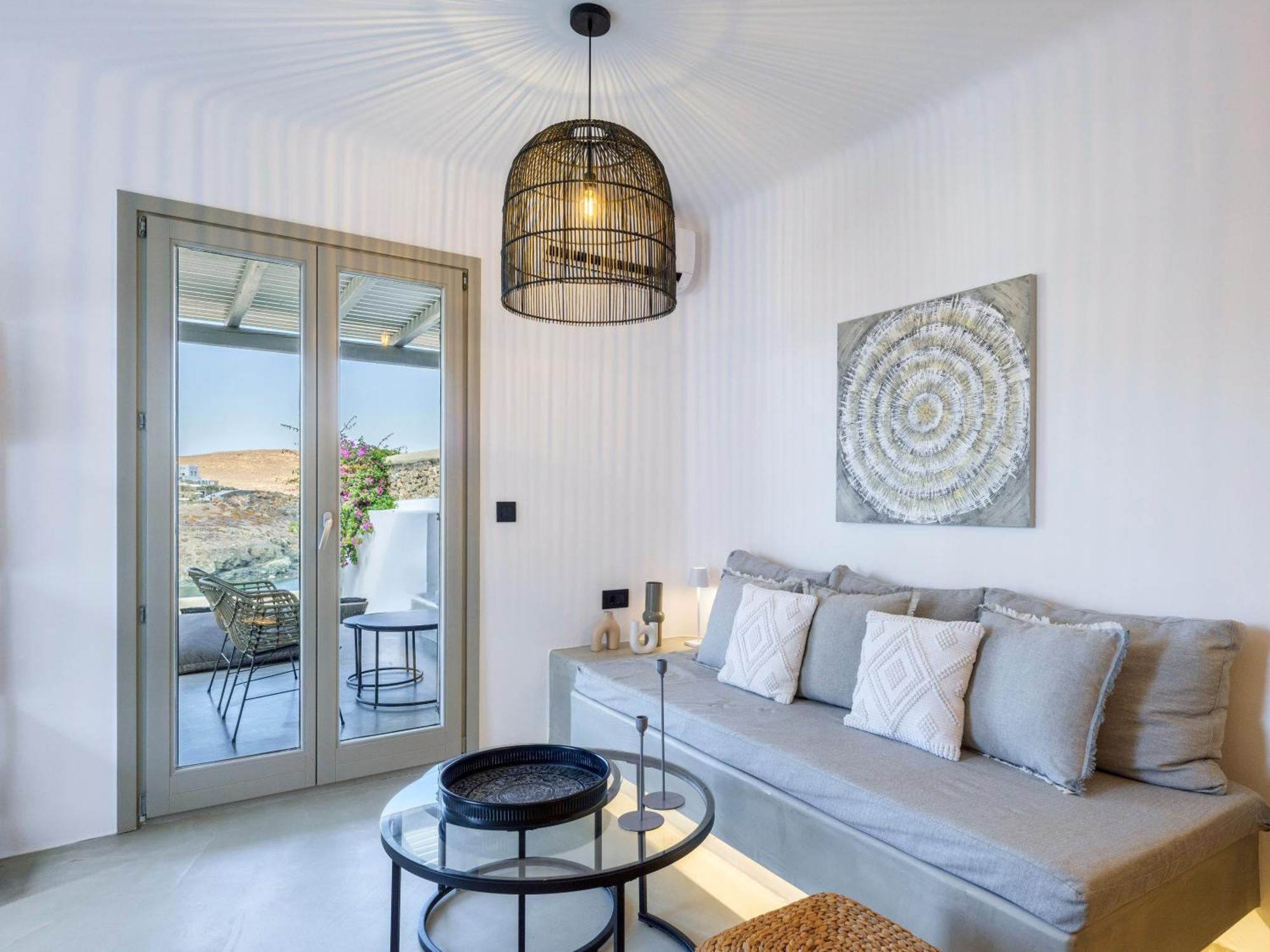 The Mykonist Merchia Beach Villas & Suites Esterno foto
