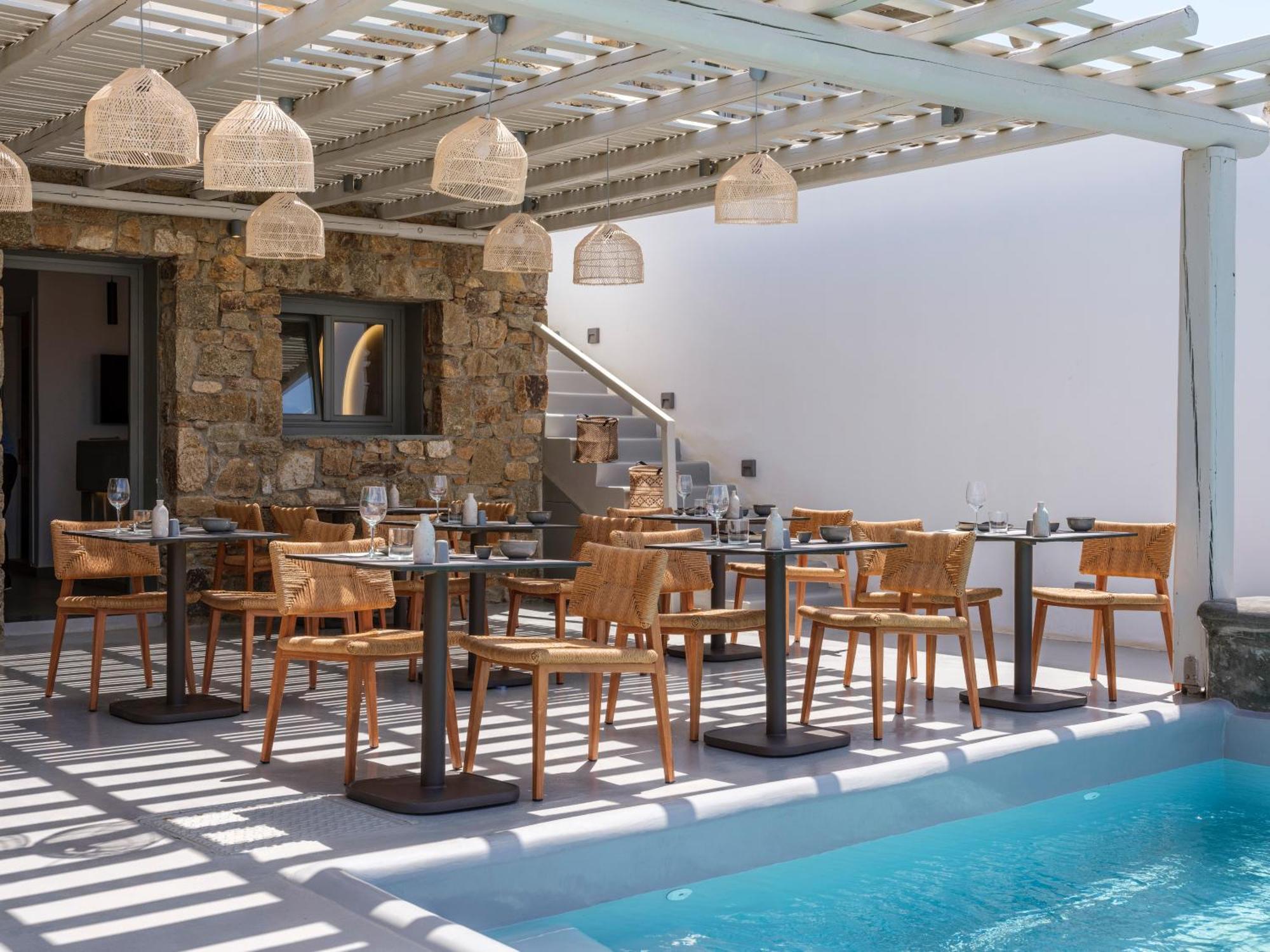 The Mykonist Merchia Beach Villas & Suites Esterno foto