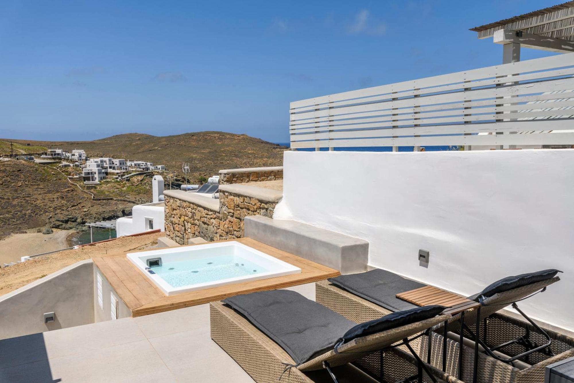 The Mykonist Merchia Beach Villas & Suites Esterno foto