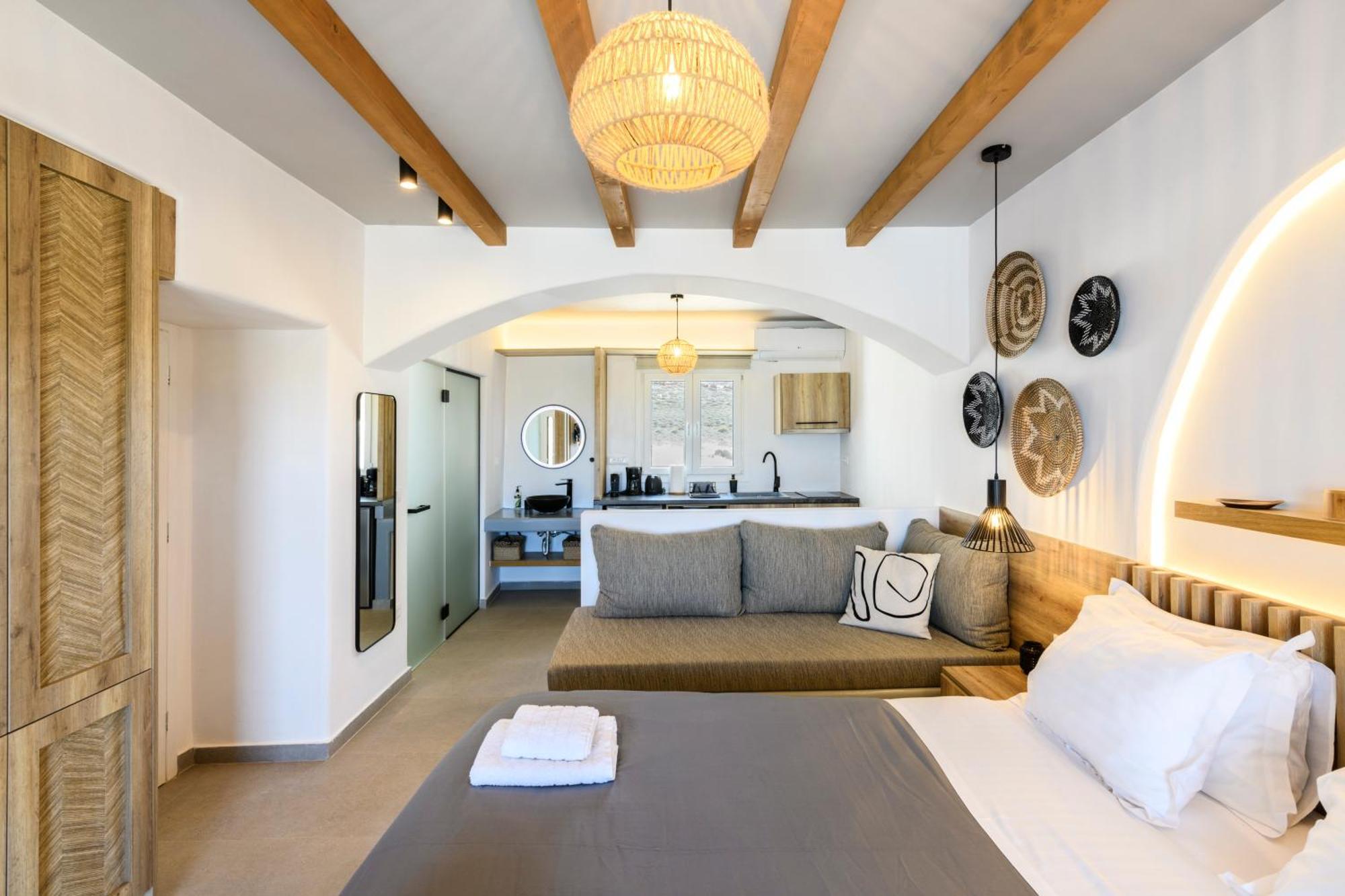 The Mykonist Merchia Beach Villas & Suites Esterno foto