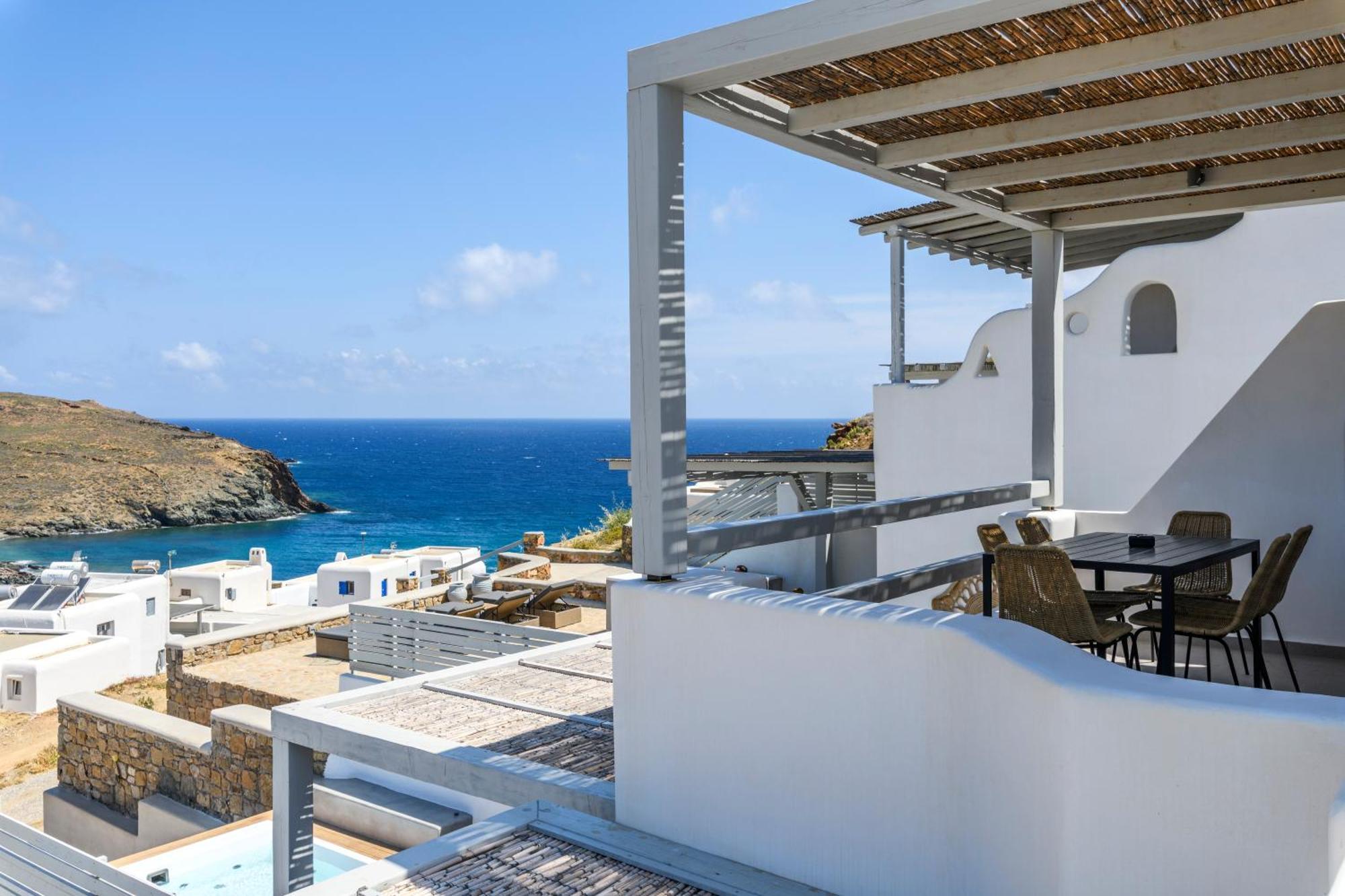The Mykonist Merchia Beach Villas & Suites Esterno foto