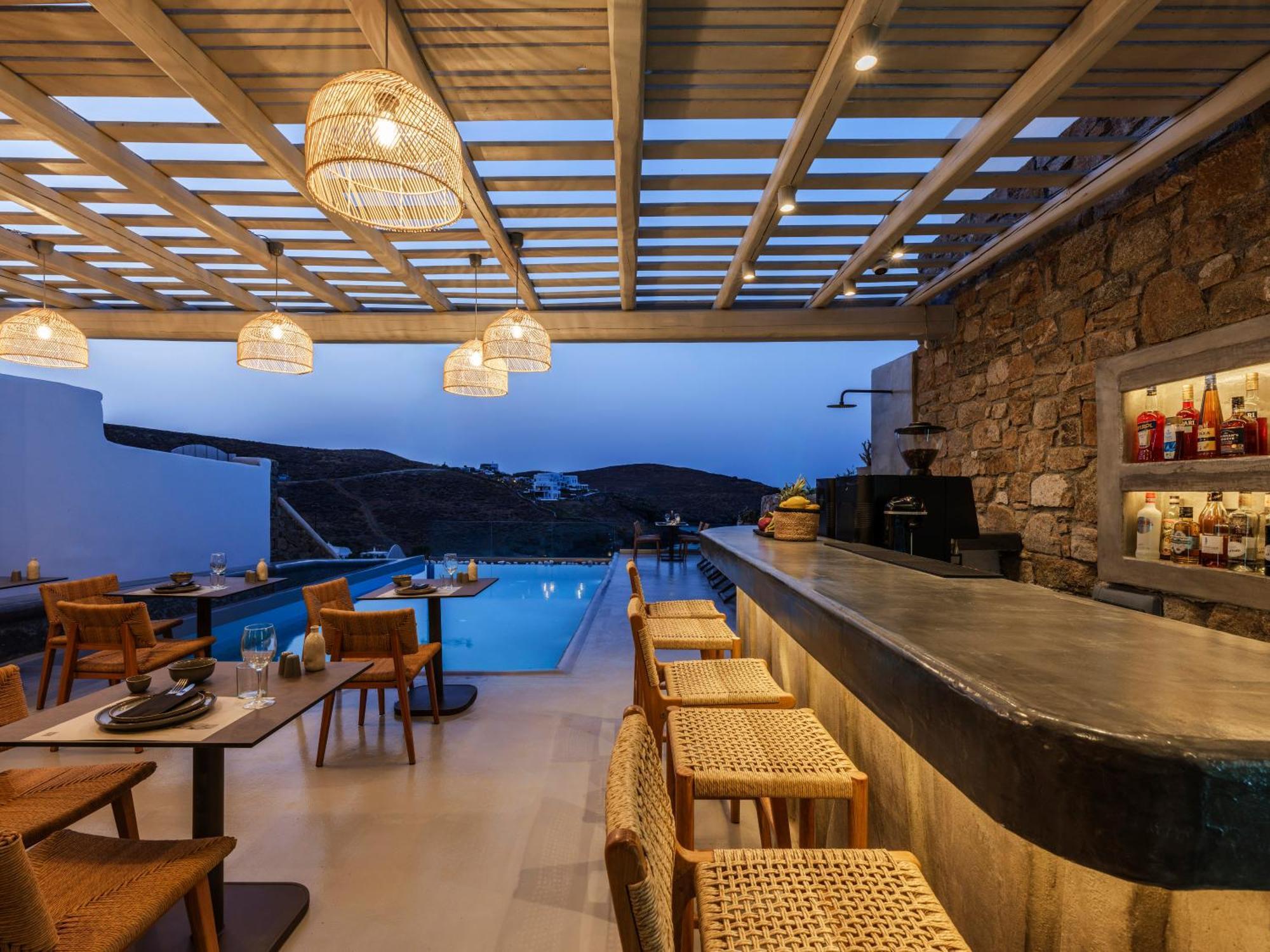 The Mykonist Merchia Beach Villas & Suites Esterno foto