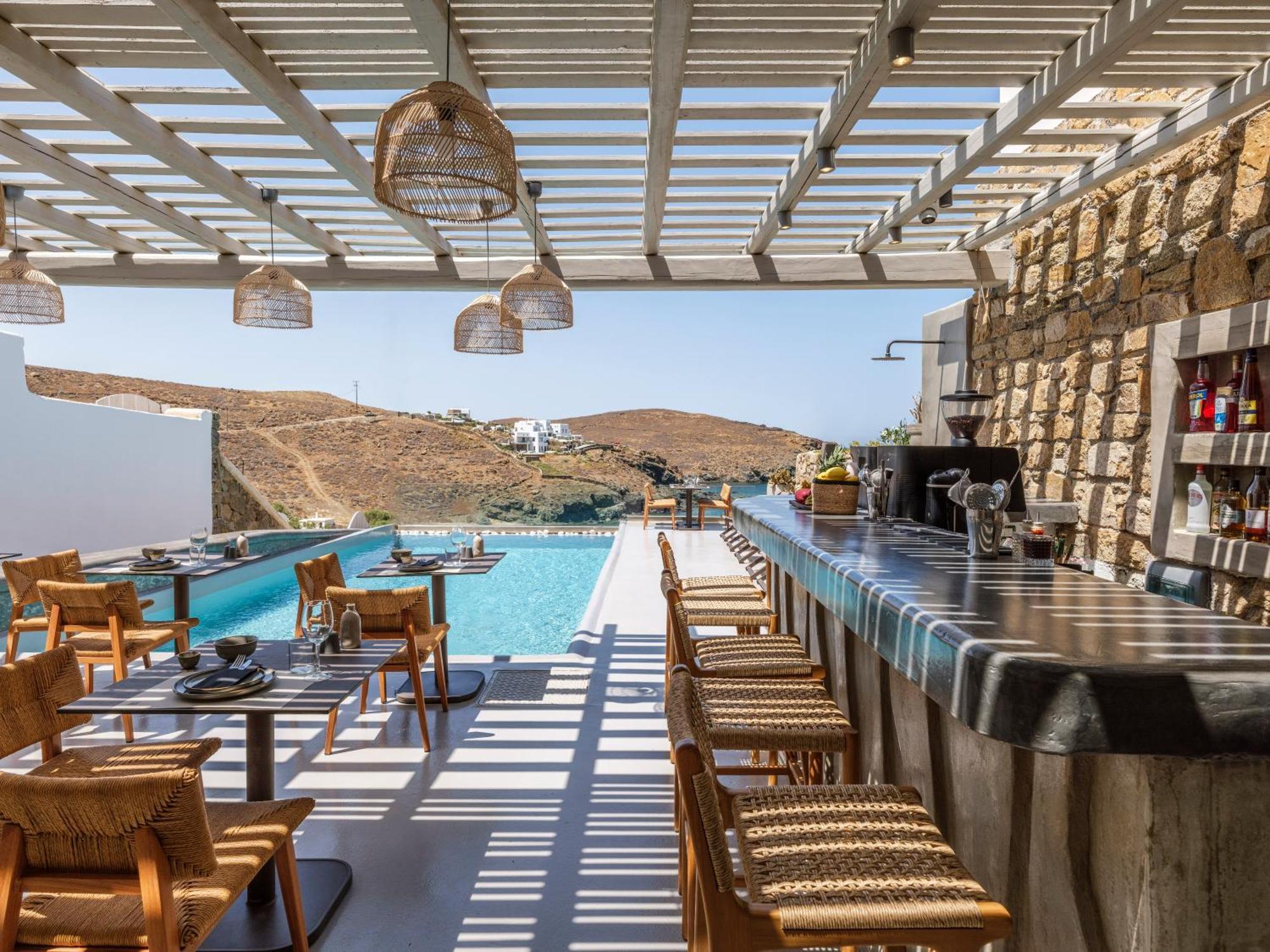 The Mykonist Merchia Beach Villas & Suites Esterno foto
