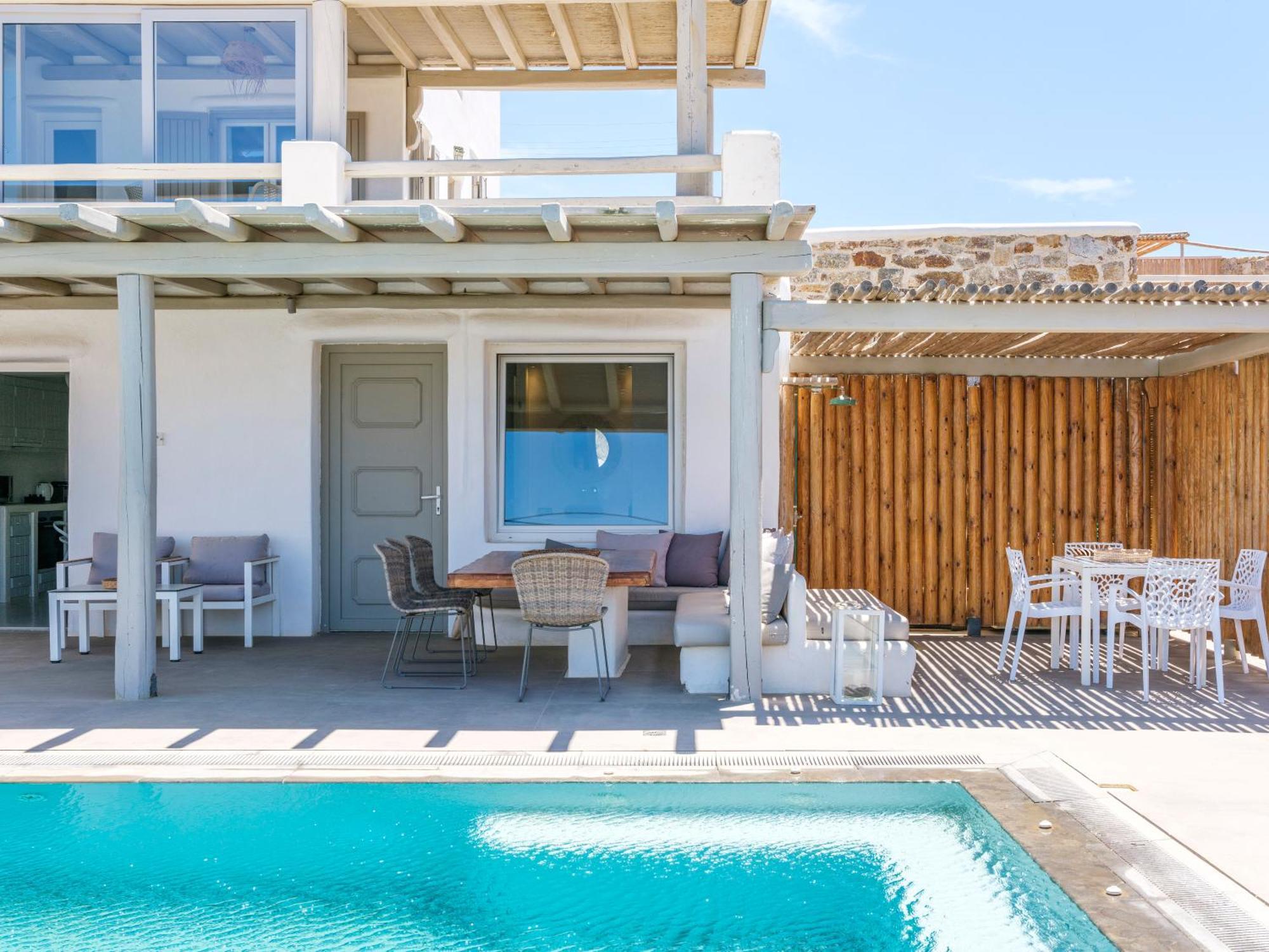 The Mykonist Merchia Beach Villas & Suites Esterno foto